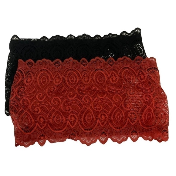 Free People Seamless Reversible Lace Bandeau Bundle - Picture 1 of 7